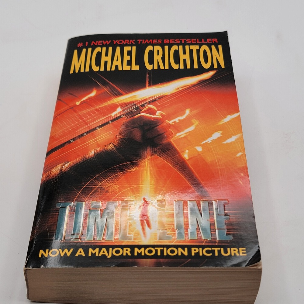 Michael Crichton Book Lot 6 Paperbacks Jurassic Park Sphere Congo Good - Picture 2 of 16